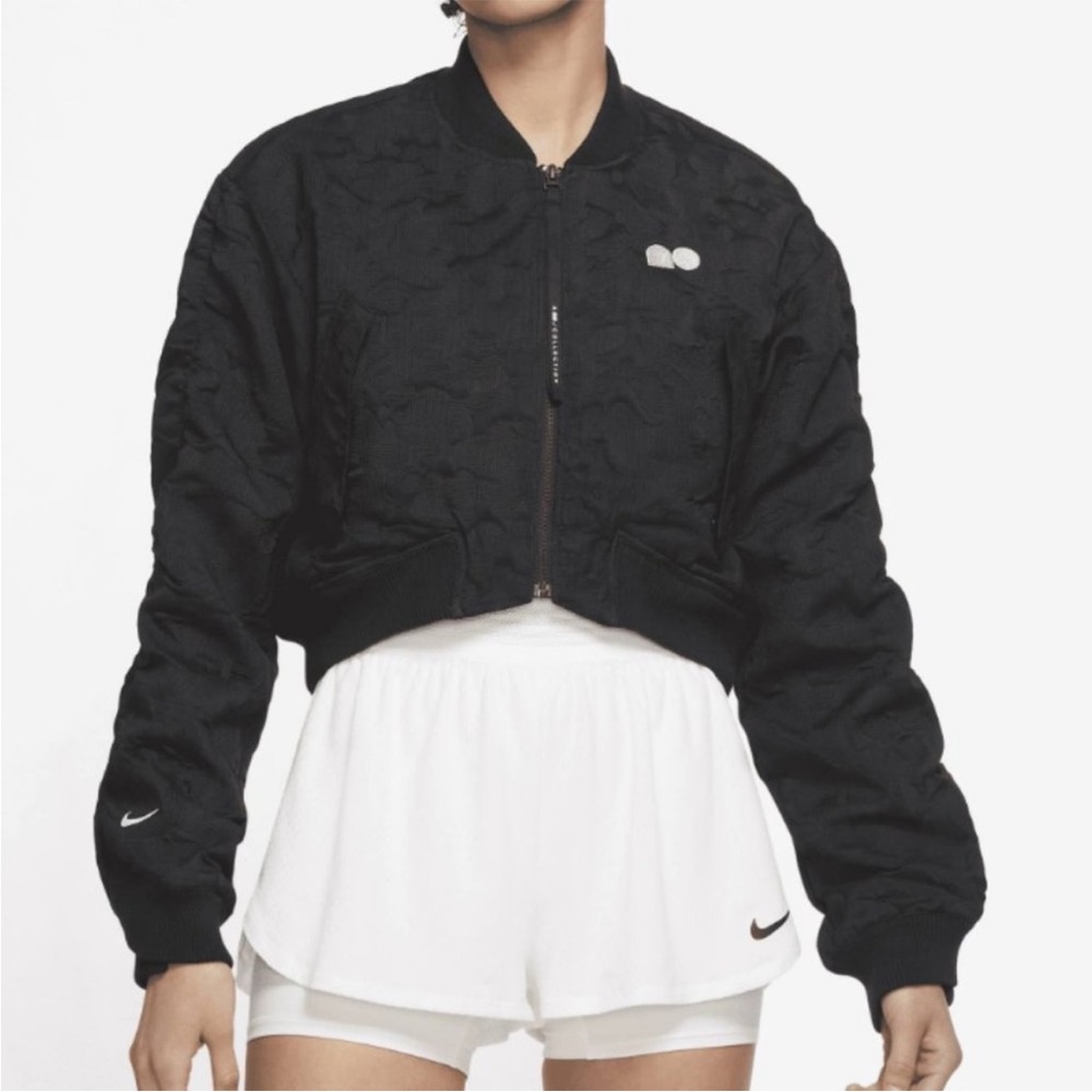 Nike Naomi Osaka Tennis Maneki-Nelly Cropped Bomber Jacket - Picture 11 of 14